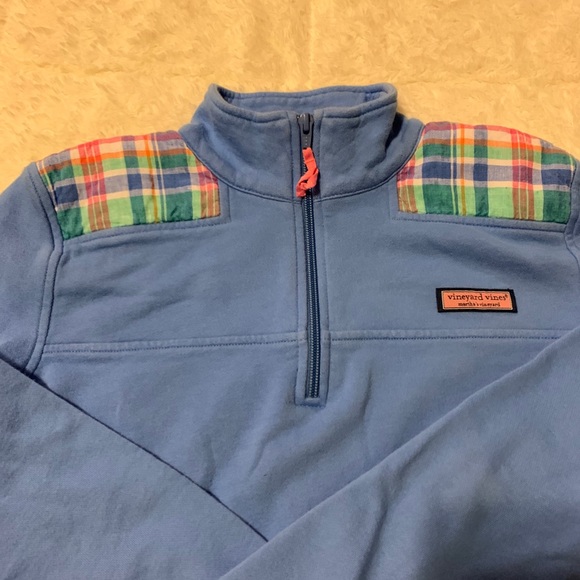 Vineyard Vines 1/4 Zip Super Cute Sweatshirt GUC M - Picture 3 of 14